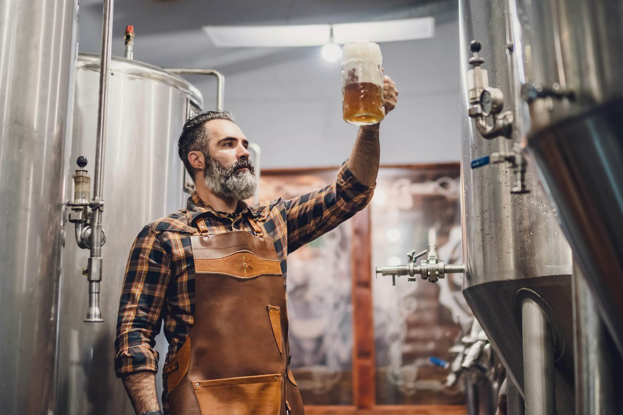 Auxiliar de producción de cerveza