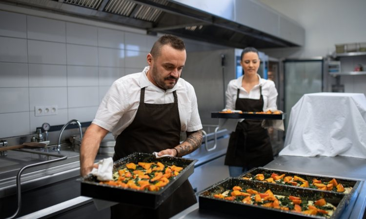 Ayudante de cocina rápida