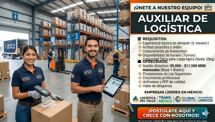 Auxiliar de logistica